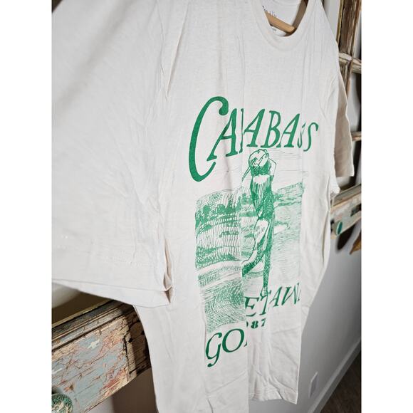 NWT Calabasas Golf Club Tee Crew Neck Retro Vibe 1987 Unisex S - Picture 5 of 7